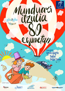 Munduari itzulia 80 egunetan kartela